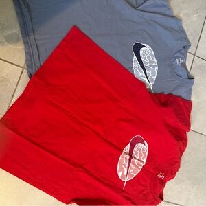 Nike Gray Tee with Logo